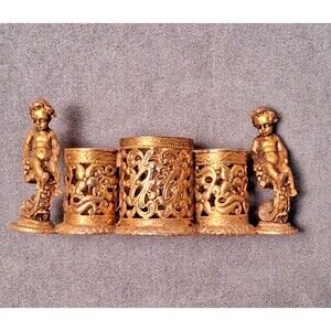 Hollywood Regency Cherub Lipstick Holder Stylebuilt?